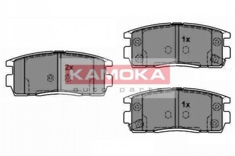 Гальмiвнi колодки дисковi KAMOKA JQ1018370 (фото 1)