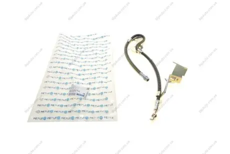 Шланг гальмівний (передній) Peugeot 407/407 SW (R) (780mm) 1.6D-3.0 04- MEYLE 11-14 525 0056