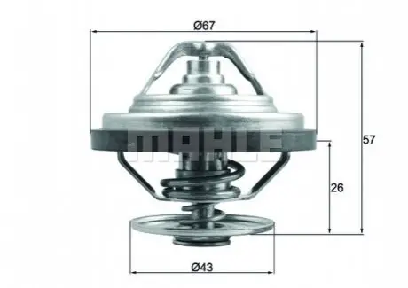 MH MAHLE / KNECHT TX 158 83 (фото 1)