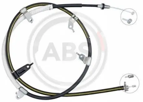 ABS Трос ручного гальма лiвий A.B.S. K10173