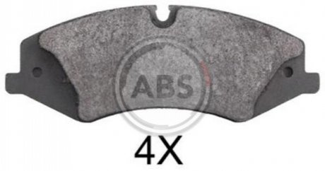 ABS Гальмiвнi колодки дисковi A.B.S. 37803