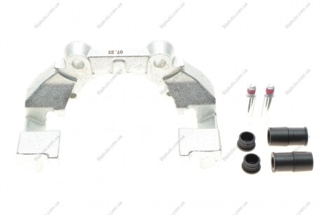 Скоба супорта (переднього) Citroen Berlingo/C4/Peugeot Parter/2008/208/3008/308/5008 08- (ATE) Budweg caliper 384178-1