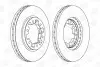 CHAMPION NISSAN диск гальмівний передн.Ford Maverick,Terrano 561523CH CHAMPION 561523CH