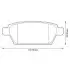 JURID MAZDA Гальмівні колодки задн.Mazda 6 2.3 572653J JURID 572653J