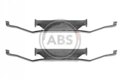 ABS Ремкомплект гальмiвних колодок дискових A.B.S. 1054Q