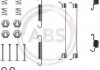 ABS 0651Q Ремкомплект гальмiвних колодок