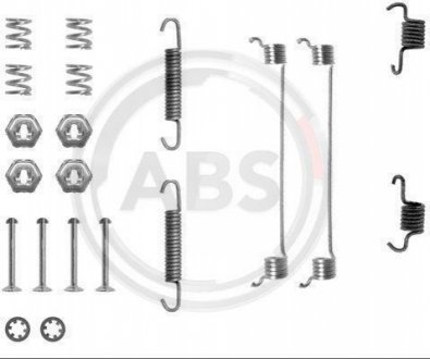 ABS Ремкомплект гальмiвних колодок A.B.S. 0651Q
