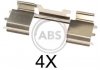 ABS 1729Q Ремкомплект гальмiвних колодок