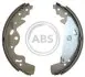 ABS 9129 Гальмiвнi колодки барабаннi 9129