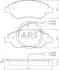 ABS 37281 Гальмiвнi колодки дисковi