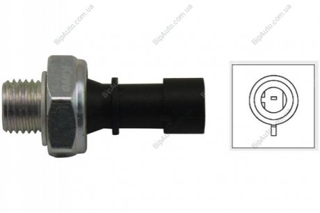 Датчик тиску оливи Citroen Jumper/Peugeot Boxer 2.8HDi 95- (M14x1.5) (чорний) PARTS KAVO EOP-8502 (фото 1)