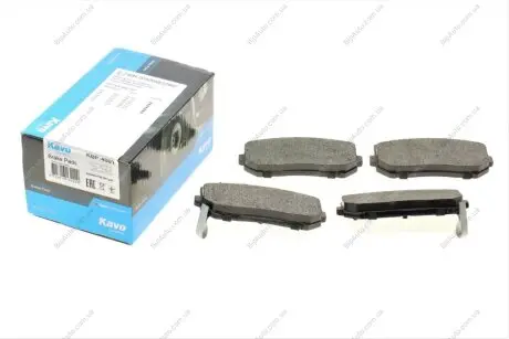 Колодки гальмівні (передні) Kia Cerato 01-/Carens 99- PARTS KAVO KBP-4001