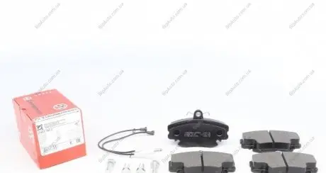 Колодки гальмівні (передні) Renault Megane I 96-03 (Lucas - Girling)/(з датчиками) ZIMMERMANN 21463.180.2