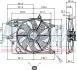 NISSENS RENAULT Вентилятор радіатора CLIO 1,0-1,2 01- 85252 NISSENS 85252