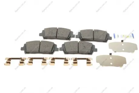 Фото 1 - колодки гальмівні (передні) Hyundai Santa Fe/Palisade 18-/Kia Sorento 15-/Telluride 19- ICER 182378 Колодки гальмівні (передні) Hyundai Santa Fe/Palisade 18-/Kia Sorento 15-/Telluride 19- ICER 182378 (фото 1)