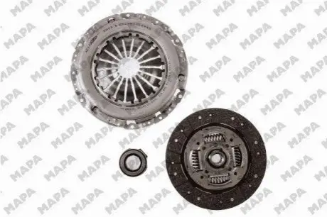 VW К-кт зчеплення Audi A3,Seat,Skoda Fabia,Octavia,Roomster,Golf III,IV,Polo 1.6TDI/1.9TDI,1.8T 96- MAPA 000228300