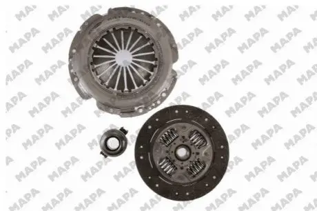CITROEN К-кт зчеплення Jumpy,Evasion,Fiat Ducato,Scudo,Peugeot 806,Expert 1.9/2.1D/TD,2.0 16V 94- MAPA 002228900 (фото 1)