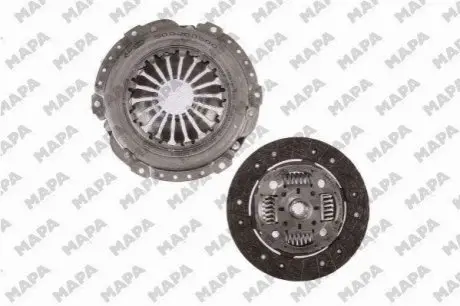 OPEL К-кт зчеплення (без вижимн.підшипн.) Combo,Corsa C 1.7DTI 01- MAPA 012200309