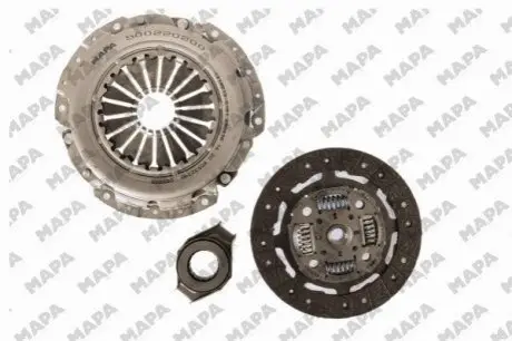 FORD К-кт сцепления (полный) Fiesta III,Escort VII 1.8D 89- MAPA 001220800