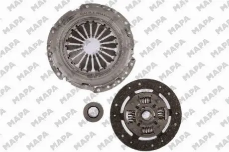 VW К-кт зчеплення (повний) Polo,Skoda Fabia,Seat 1.2 01- MAPA 008190000