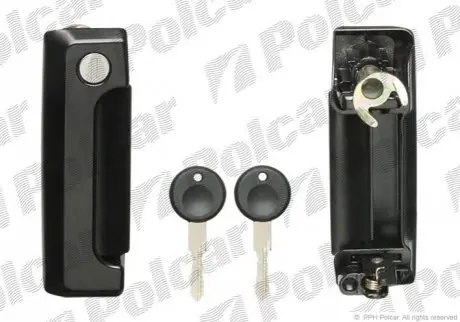 Ручка дверей передн. права VW T4 91-, 03- Polcar 9566Z-47 (фото 1)
