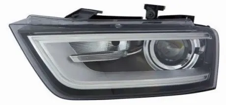 Фара передня Audi Q3 11-15 передн. лів. (ел) (з коректором) (без ламп) (D3S/PWY24W/LED*2) (ксенон) DEPO 4461142LMLDHEM
