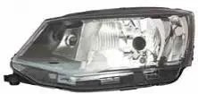 Фара передня Skoda Fabia 14-18 передн. лів. (ел) (з коректором) (без ламп) (H4/PY21W/P21W/W5W) DEPO 6651131LMLDEM2
