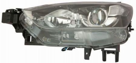 Фара передня Mazda CX3 15-17 передн. пра. (ел) (без ламп) (H11/H15/W5W) (без кришки) DEPO 2161173RLDEM2 (фото 1)