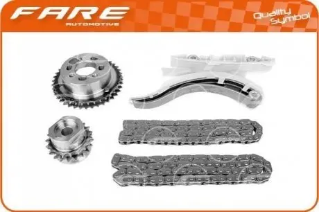 FARE Ланцюг ГРМ к-т Ford Focus 04-13/Mondeo IV 07-15/S-Max 06-14 Fare sa 12904