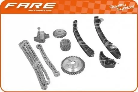 FARE Ланцюг ГРМ к-т Nissan Juke 10-/QASHQAI/QASHQAI+2 I 06-14 Fare sa 13852 (фото 1)