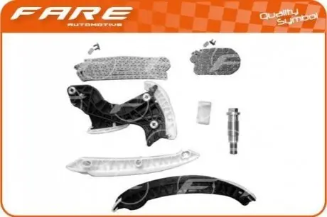 FARE Ланцюг ГРМ к-т Mercedes Sprinter 06-/E-Class 09-16 Fare sa 13848