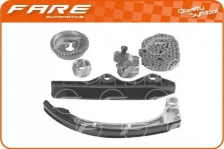 FARE Ланцюг ГРМ к-т Nissan Micra 1.2/1.4 16V 03-10 Fare sa 12746