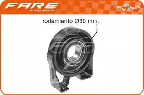 FARE Пiдшипник пiдвiсний Fare sa 10558