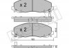 Колодки гальмівні (передні) Jeep Wrangler 2.0/2.2 17- METELLI 22-0946-0