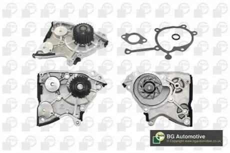 Водяний насос KIA CLARUS/SPORTAGE/MAZDA 626 2.0i 87- BGA CP4826T