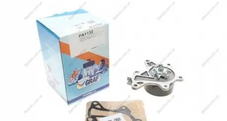 Помпа води Toyota Auris/Corolla/Yaris/Verso S/Urban Cruiser 1.4D-4D 08-17 (B/B) (7 лоп) GRAF PA1132