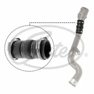 Патрубок інтеркулера Dacia Duster/Renault Clio IV 1.5dCi 13- Gates 09-1299