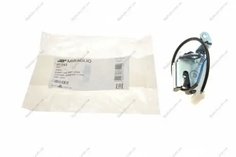 Замок дверей (задніх/знизу/L) Fiat Doblo 01- (електричний) MIRAGLIO 37/243