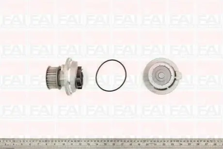 AUTOPARTS Водяна помпа Chevrolet Captiva/Epica/Lacetti/Opel Astra F/G/H/Omega B/Vectra A/B/Zafira 1.7TD/1.8/2.0/2.4 1994- FAI WP3059
