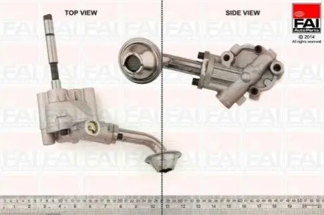 AUTOPARTS Масляний насос VW Golf/Vento/Passat 1.6D/TD/1.9D/TD 88- (1Y/SB/RA/AAZ) FAI OP183