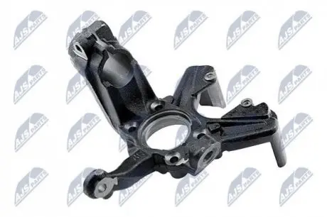 Цапфа перед. ліва Audi A3/ Seat Leon,Toledo III/Skoda Octavia II/VW Caddy III, Golf Plus, Golf V, Golf VI 1.4TSi,1.6TDi,2.0TDi 08-13 Nty ZZP-AU-006