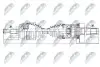 NTY NPW-VW-035 Піввісь права VW T5 Multivan 2.5 TDI 04.03 - L:952.3/A:38/K:26 NPW-VW-035