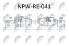 NTY NPW-RE-041 Піввісь ліва Renault Master 2.3dCi 10- (L:743/A:31/D:39) NPW-RE-041
