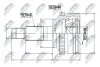 NTY NPZ-MZ-053 ШРКШ внутр. MAZDA 6, CX-7, CX-9 2.3/3.5/3.7 12.05- NPZ-MZ-053