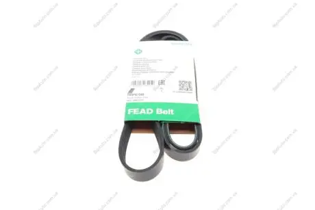 Ремінь генератора Skoda Octavia 1.4/1.6 96-10/BMW 5 (E60)/7 (E65/E66/E67)/X5 (E53) 4.4/4.8 01-09 INA FB 6PK1548 (фото 1)