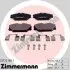 Гальмiвнi колодки дисковi ZIMMERMANN 231721801 231721801