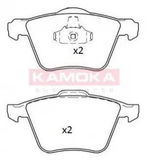 Гальмiвнi колодки дисковi FORD GALAXY 08-/S-MAX 06-/VOLVO S60 II 10-/S80 II 08-/V60 10 KAMOKA JQ101217