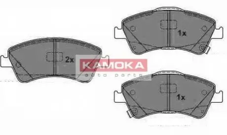 Гальмiвнi колодки дисковi TOYOTA AURIS 07-/COROLLA 07- KAMOKA JQ1018094