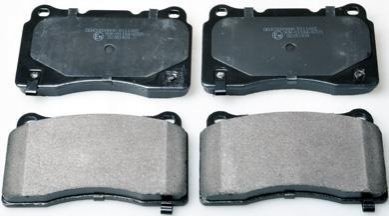 Гальмівні колодки дискові передні Mitsubishi Lancer/Subaru Impreza/Opel Insignia 2.0-2.8 00- Denckermann B111265 (фото 1)