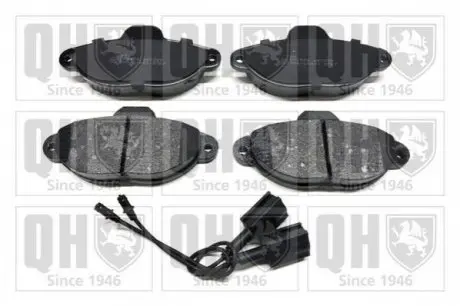 Гальмiвнi колодки дисковi QH QUINTON HAZELL BP1576